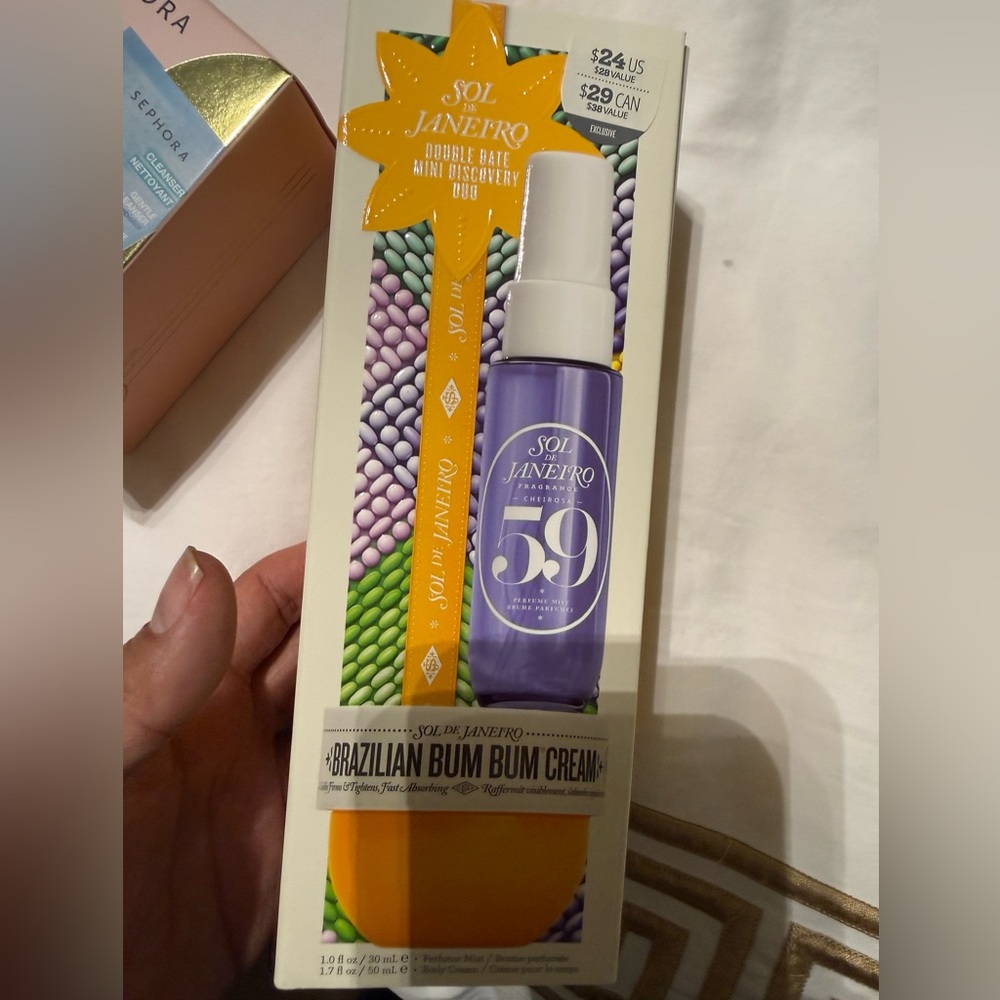 Sol de Janeiro Body Cream & Purple Fragrance Mist Duo